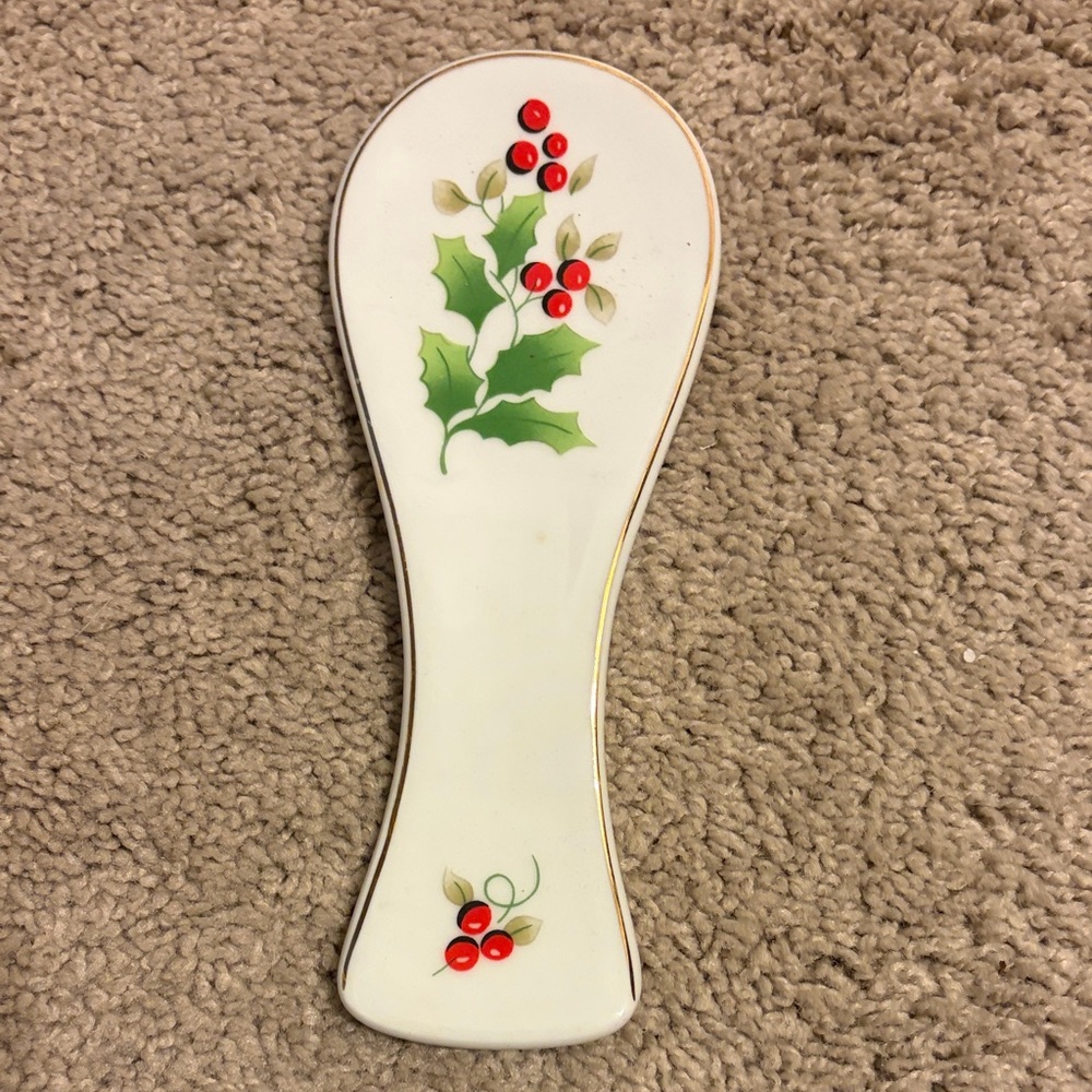Royal Norfolk Cream Ceramic Spoon Rest
